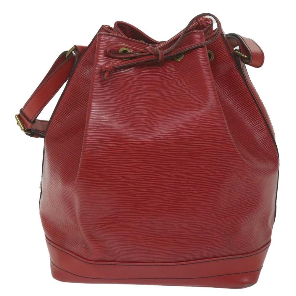 Louis Vuitton Epi Noe Bucket Bag Red